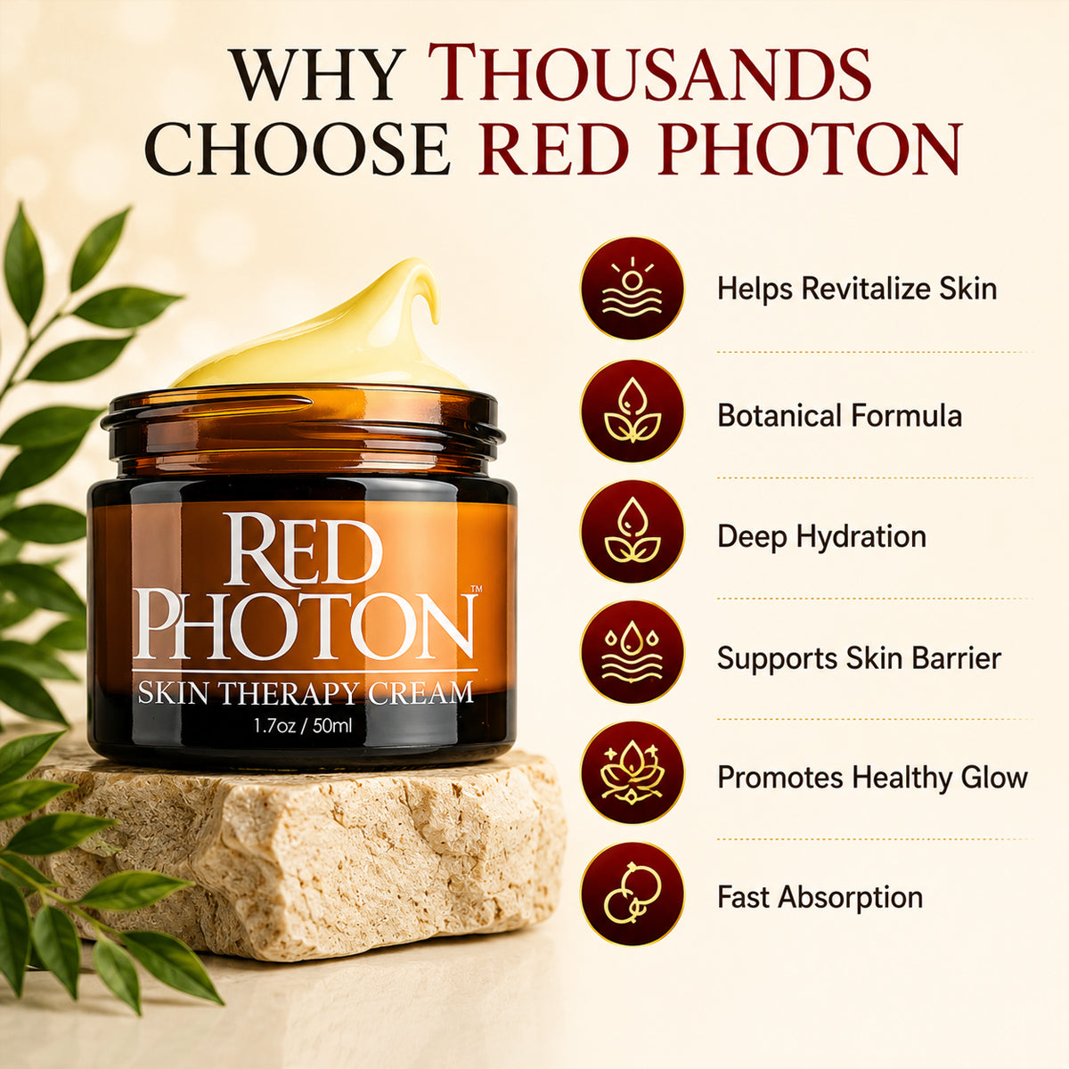 Red Photon Skin Therapy Cream